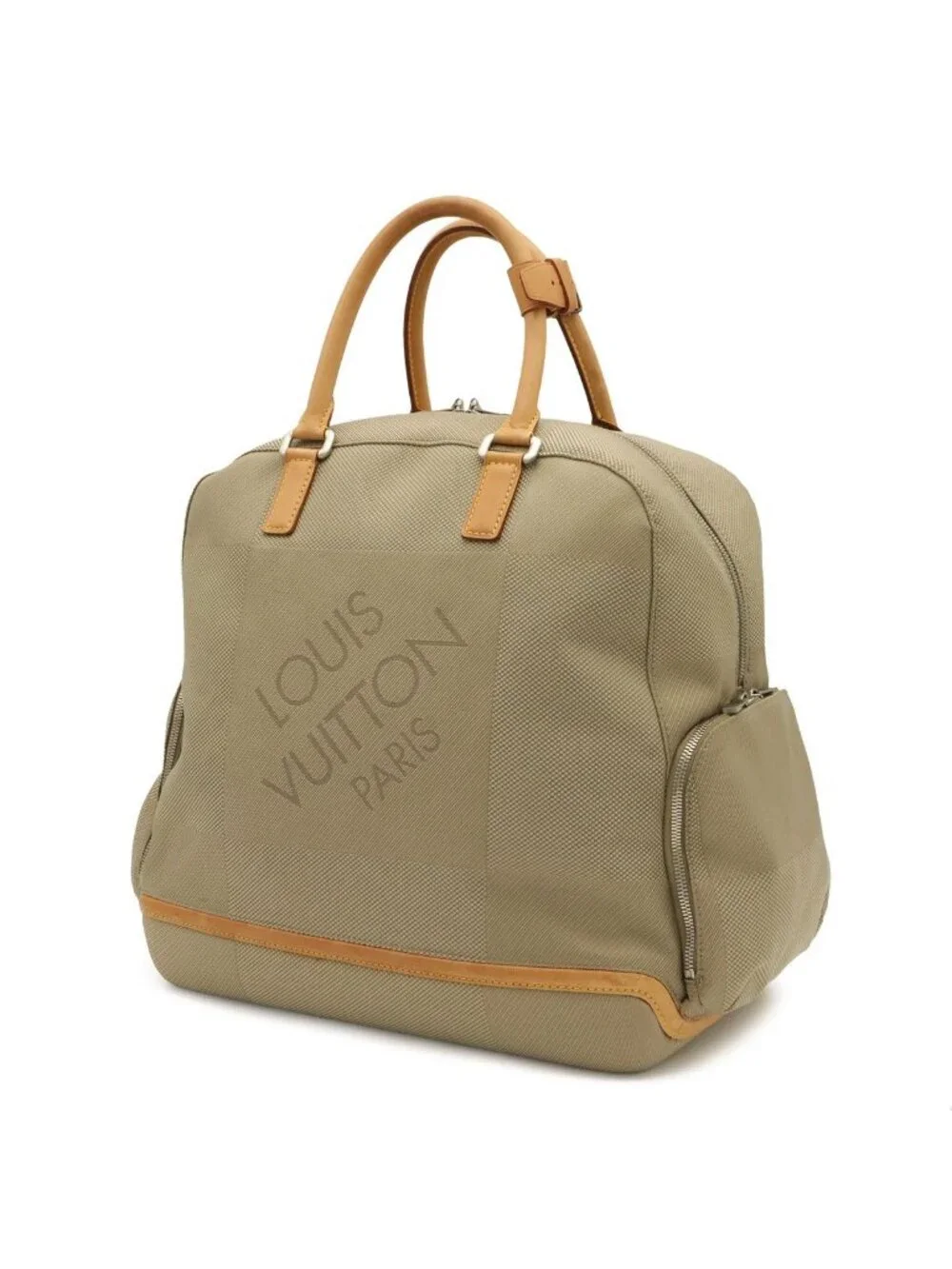 Louis Vuitton Damier Geant Aventurier Boston Bag Travel Golf Sable